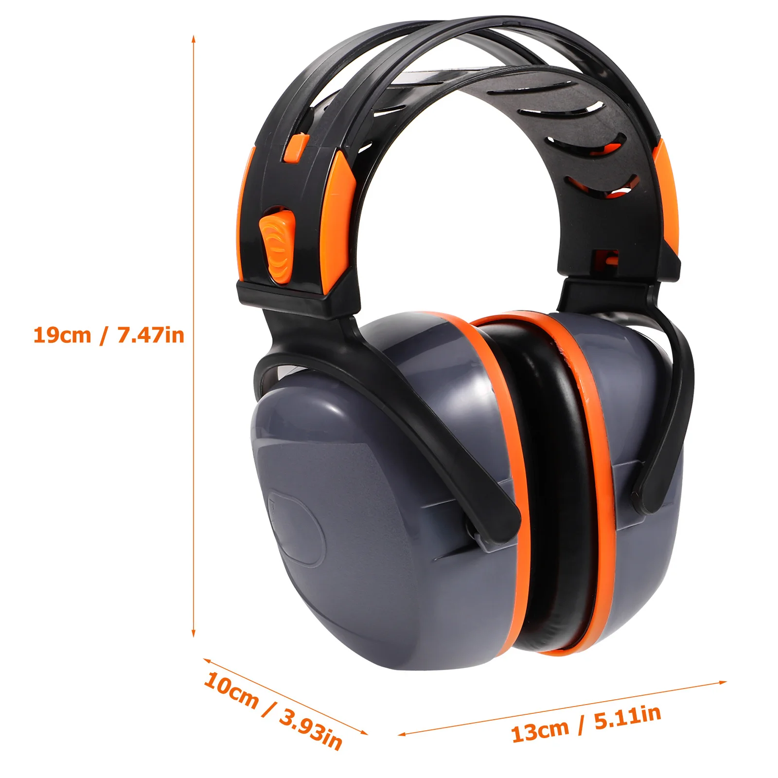 Adjustable Noise Reduction Earmuff Hearing Protection for Workshop Studying Shooting Comfortable Fit Secure Design Long-Term