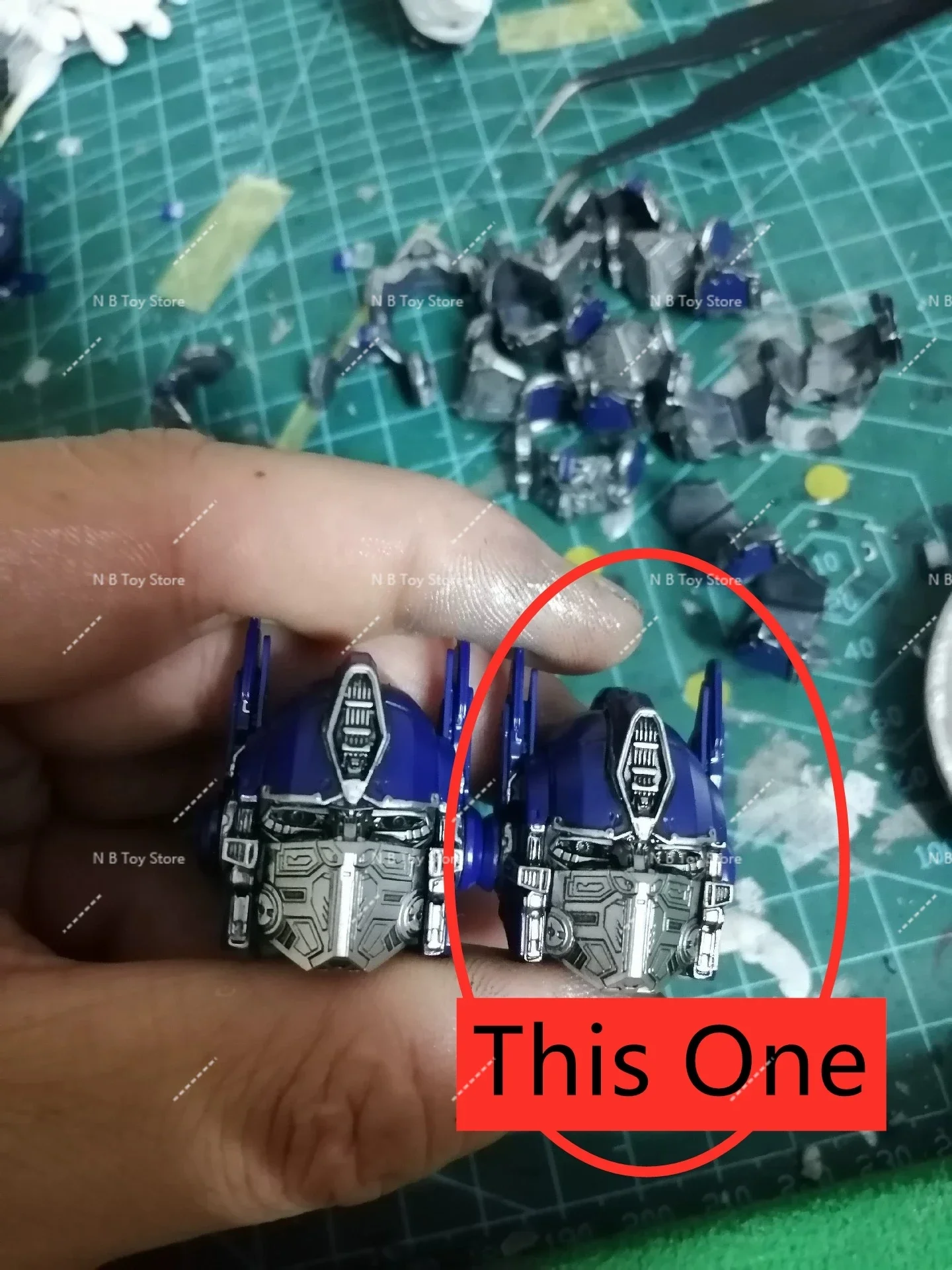 

High Quality Replacement Head Update Kit for Mm01 OP Commander, Magnificent Robot Accessories, New