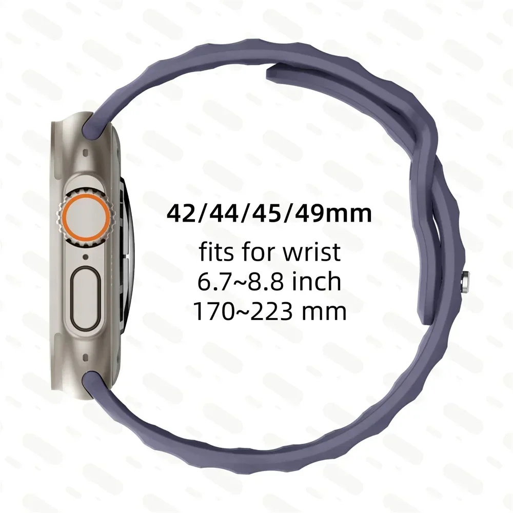 สายรัดสำหรับนาฬิกา Apple อัลตร้าสายรัด49มม. 45มม. 40มม. 44มม. 42มม. 41มม. 38มม. iWatch Series 8 7 6 SE 5 4 3