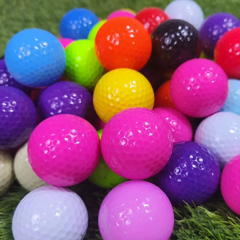 Colorful Standard Training Urethane Tournament, Customized Promotional Gifts, Cheap Golf Balls, Bulk Sale, 2, 3, 4 Layer