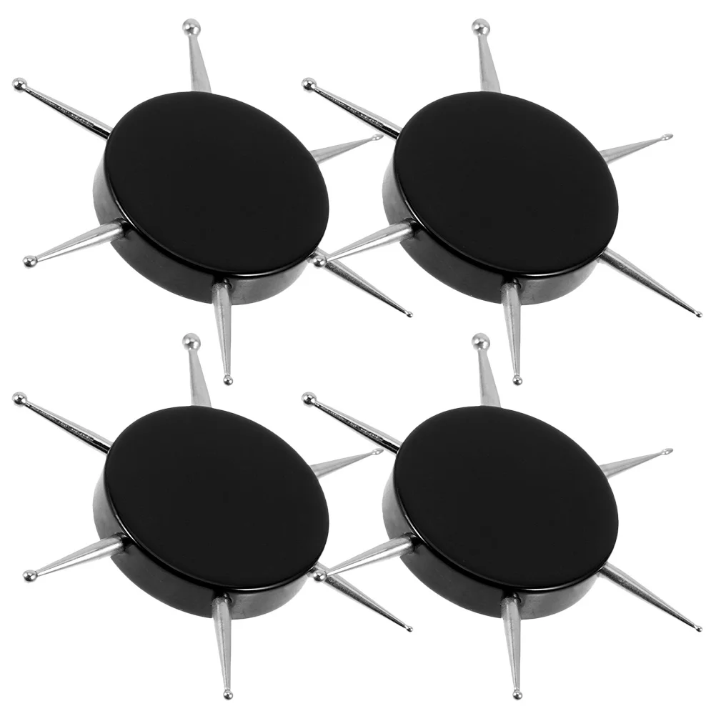 4Pcs Nail Design Tools 6 Size Circular Dotting Pens Sturdy Manicure Painting Kit for Women DIY Use Nail Art Tools