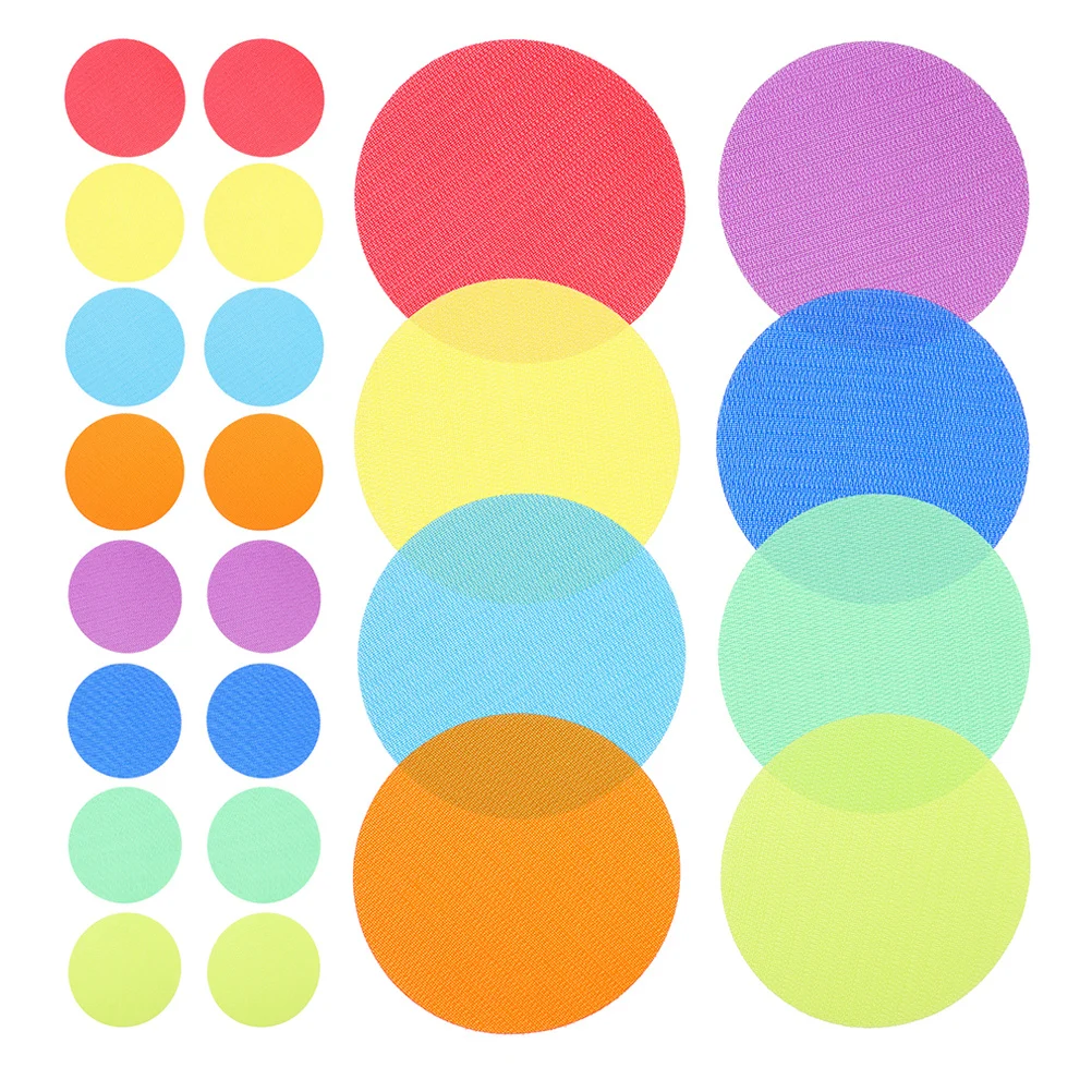 

36pcs Tape 8Cm Colorful Floor Spot Dots For Classroom Learning Tools Game Activities Multicolor Markers