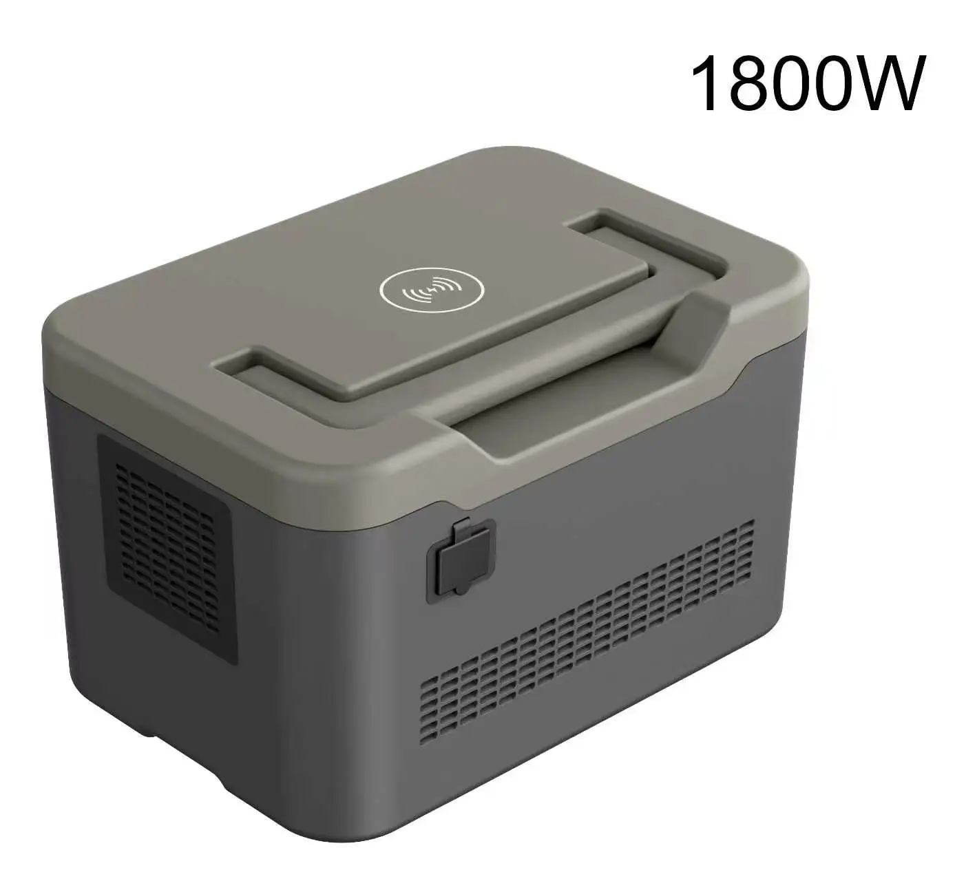 1800W High Power Portable Power Station Pure Sine Wave MPPT Controller Lithium Ion Outdoor Camping Home Emergency Backup LED