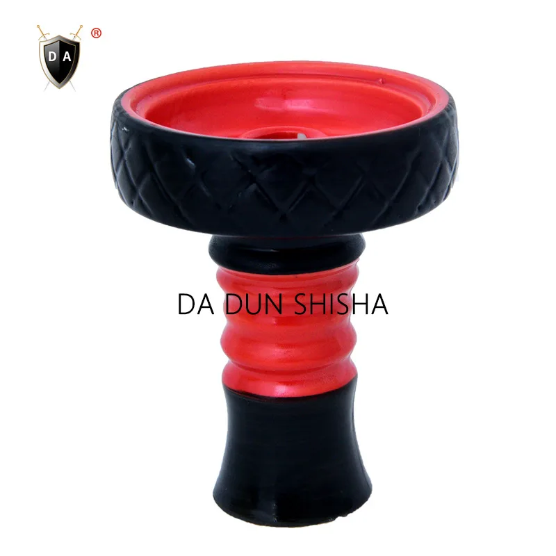 Multi-Colored Shisha Ceramic Bowl for Shisha Tobacco Holder Narguile Sheesha Accessories