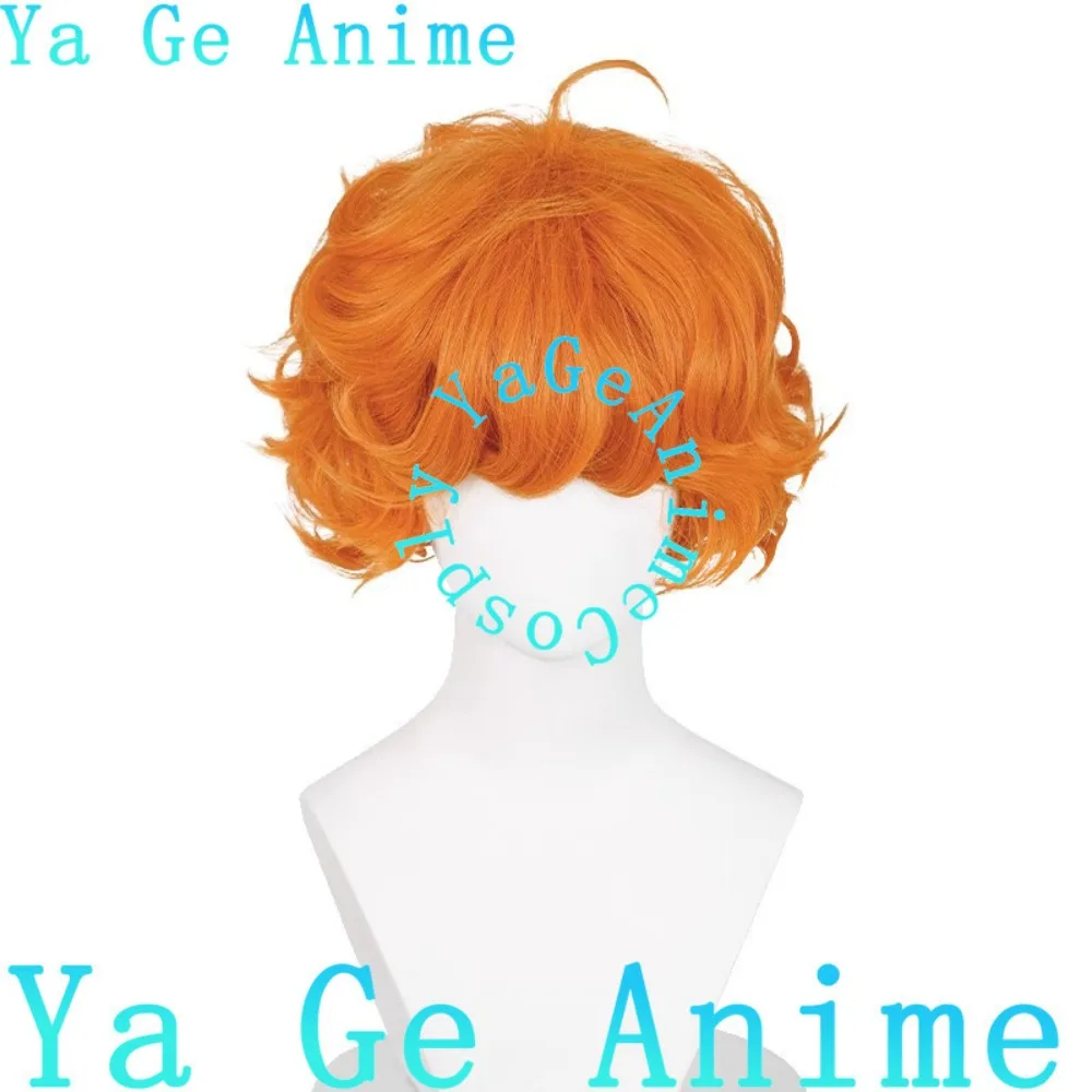 

Парик для косплея «Пантей и Стокинг» с поясом для чулок, оранжево-желтый, короткие вьющиеся волосы, парик для аниме и реалити-шоу, используется для танцевальных вечеринок