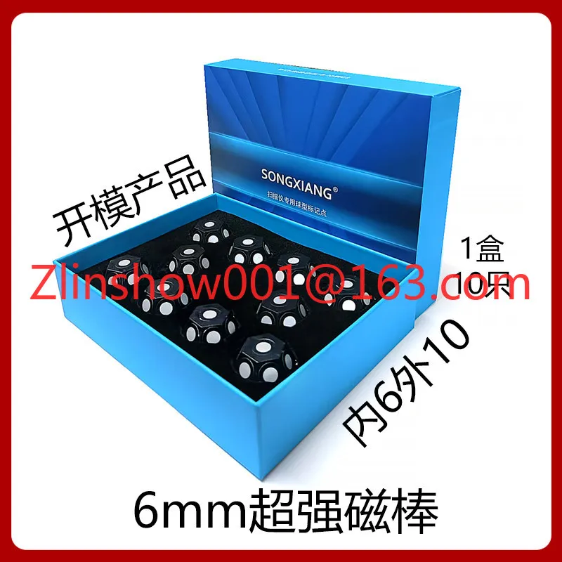 3D Scanner Spherical Polygon Volume 3D Scanning Marking Point Handheld High Reflective Marking Target Point Reflective Point