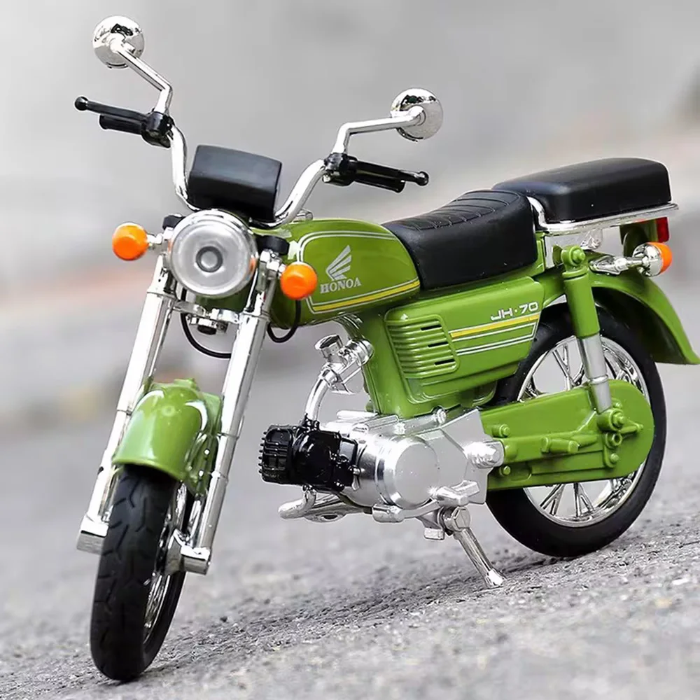 

1:12 JH-70 946 Motorcycle Car Alloy Model Diecast Toys Wheel Shock Absorption Vehicle Rubber Tires Light Music Toy Child Gifts