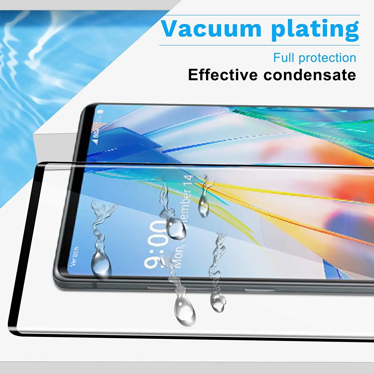 For LG Wing Full Coverage Screen Protector 9H Hardness Tempered Glass HD Clear Screen Protective Film For LG Wing 5G Accessories