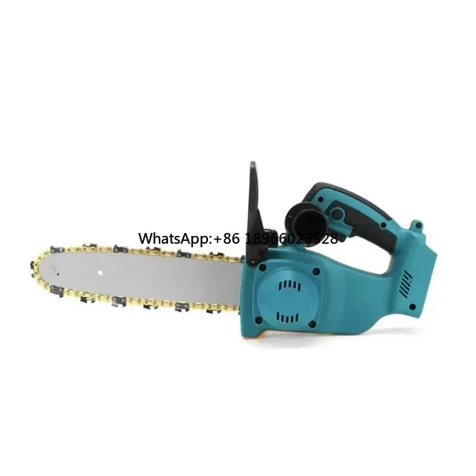 3200W 10 inch Cordless Electric Saw Chainsaw Brushless Motor Logging Cutter Pruning Garden Tool Woodwork For 18V Battery