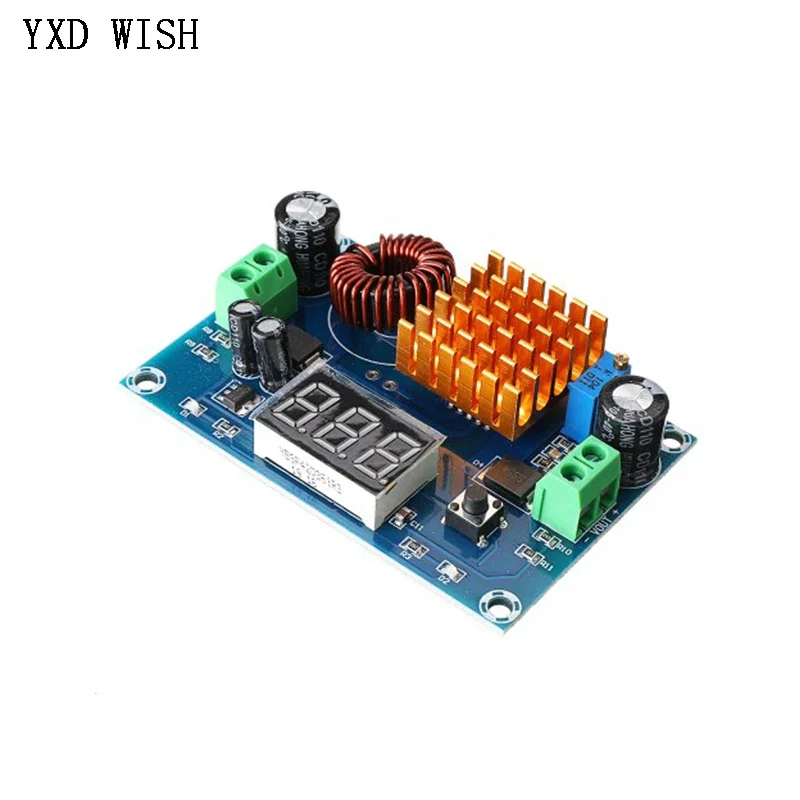 XH-M411 DC-DC Step Up Converter Module DC 3V-35V to DC 5V-45V Boost Digital Voltmeter Boost Converter Board 5A Power Adjustable