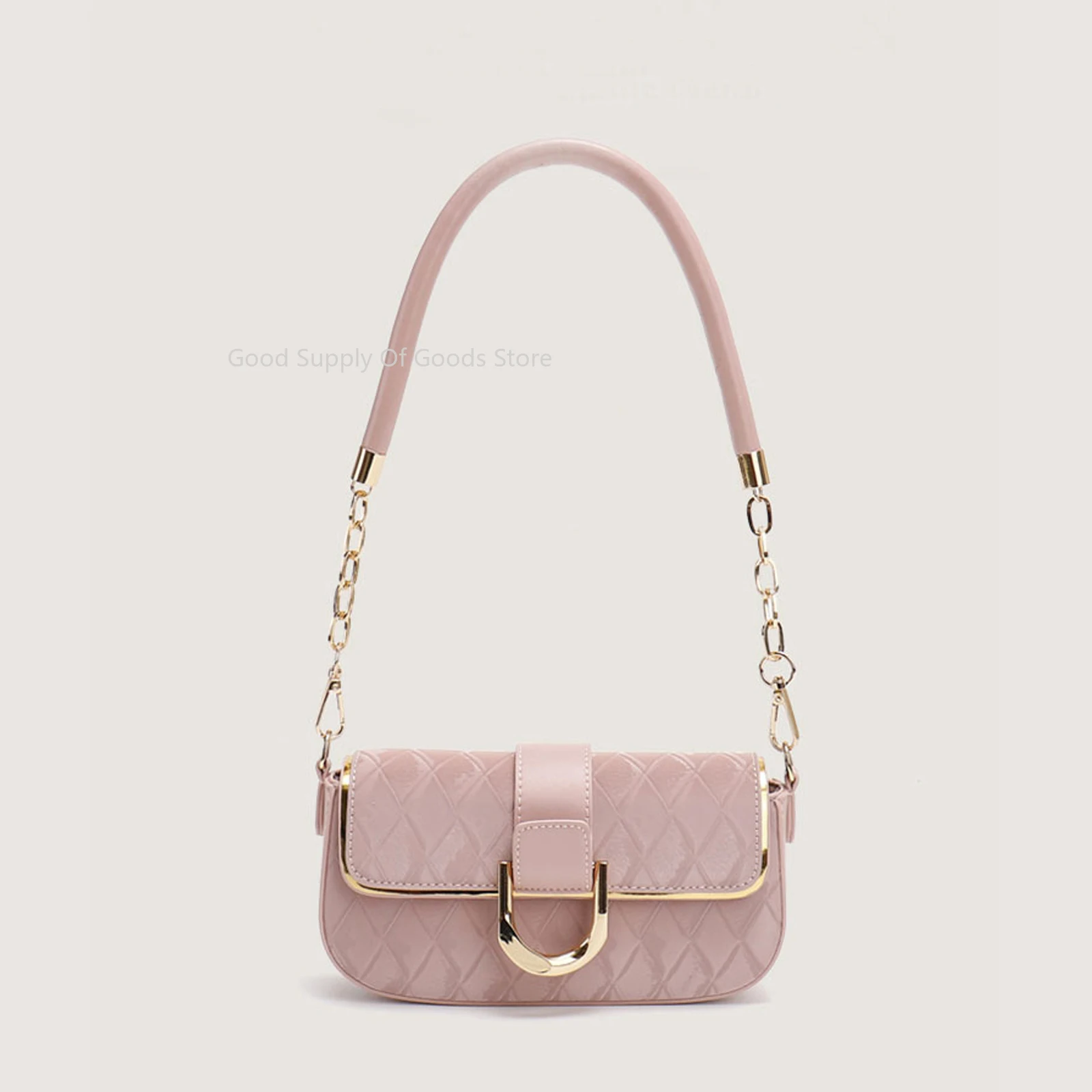 

Office worker white-collar high-end underarm bag 2025 new minimalist temperament single shoulder crossbody bag sweet small squar