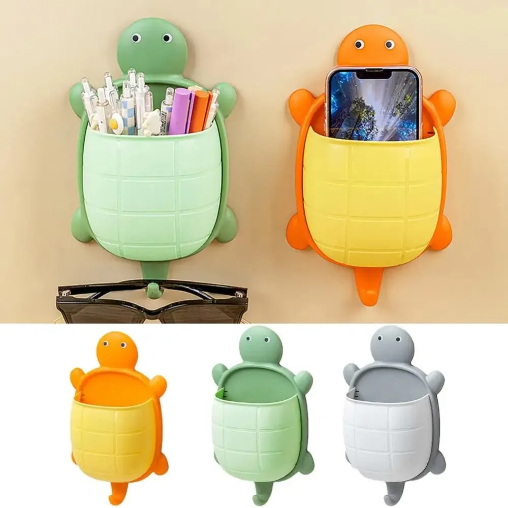 Cute Turtle Design Shelf New Turtle-shaped Hanging Storage Box Accessories 2 in 1 Storage Rack Home