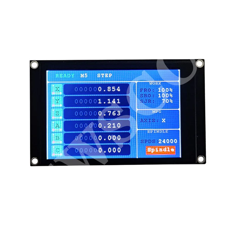 NVEM extended screen Mach3 control card extended display 6-axis display CNC accessories