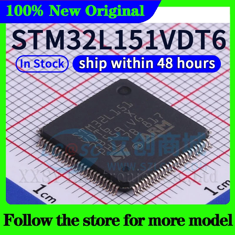 

STM32L151VDT6 В наличии