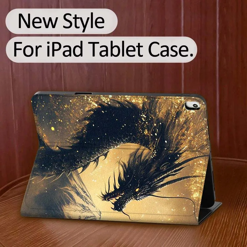 

Dragon Creative Art Cool для iPad Pro Air Mini 3 4 5 6 7 7 8 9 10 11 10.2 9.7 10.5 10.9 11 13 дюймов Чехол для планшета