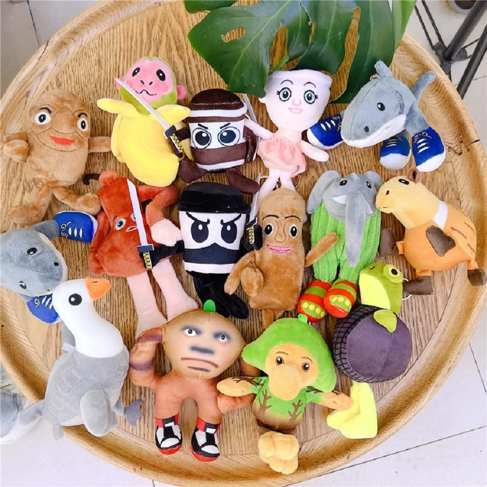 

New Italian Brainrot AI Animals Sahur Figure Tralalelo Tralala Plush Pendant keychain cartoon Kids Doll Girl Birthday Toys Gifts