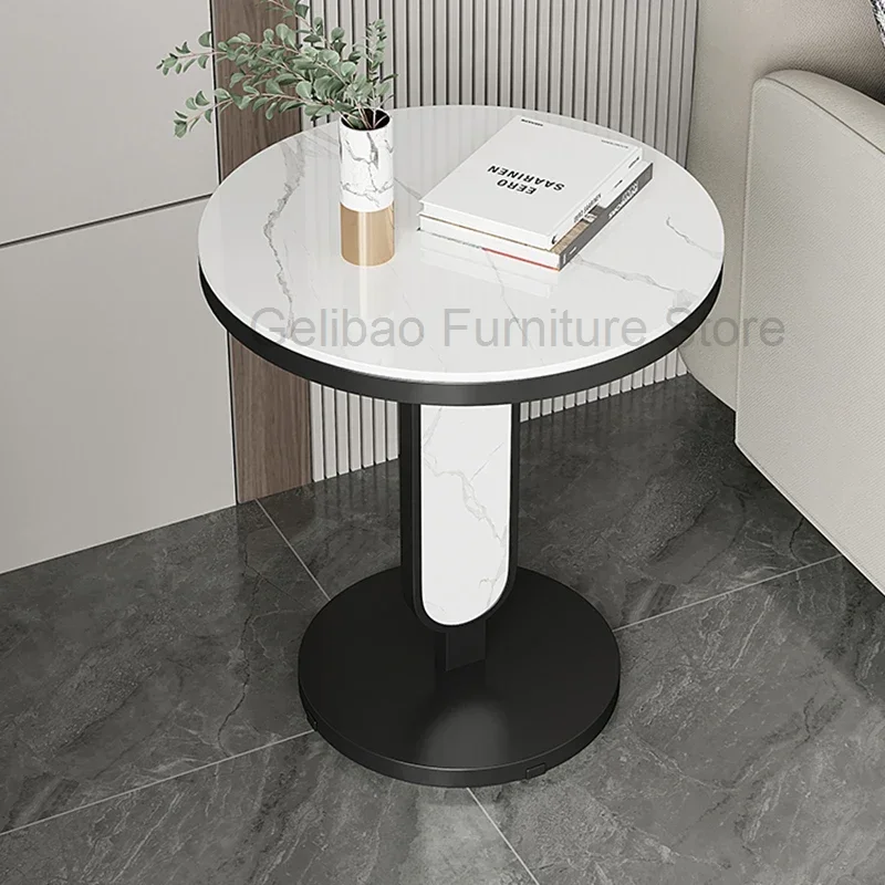 

Round Apartamento Coffee Table Minimalist Vase Magazine Metal Nordic Modern Makeup Tea Table Breakfast Mesa Balcony Furniture