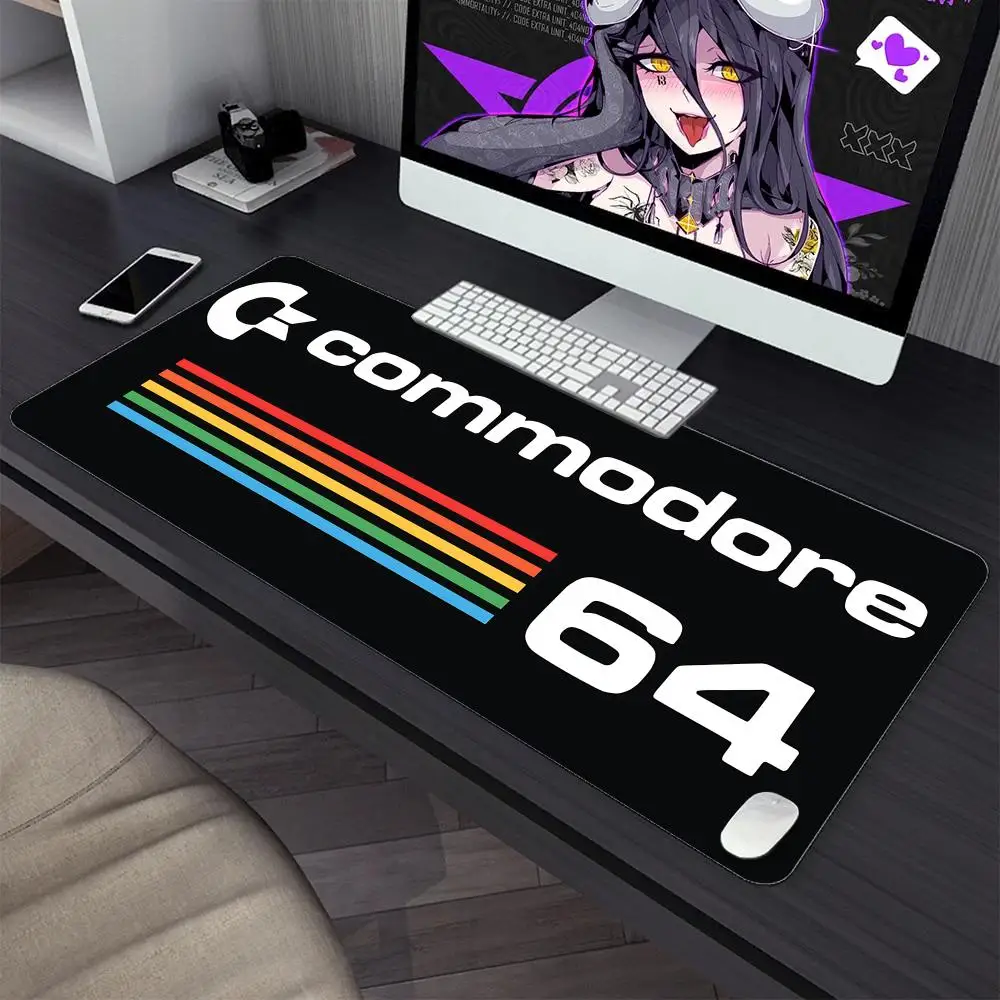 C-commodoreS game Mouse Pad Internet cafe e-sports game CS mat extra large computer keyboard mat Ersimov rubber mouse mat