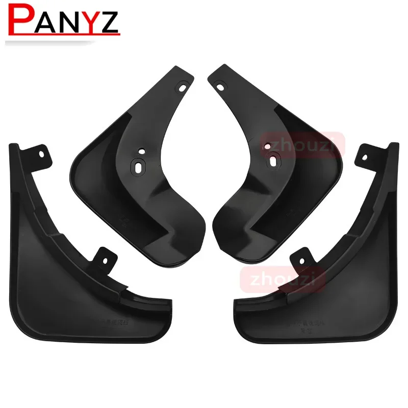 Set Molded Car Mud Flaps For Skoda Fabia 2 5J Mk2 2007-2014 Mudflaps Splash Guards Mud Flap Mudguards Fender Front Rear Styling