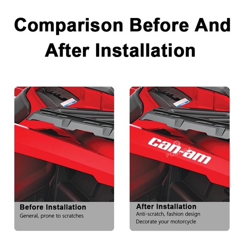 Imagen 2 del producto POSFIRA ATV pegatinas de vinilo para Canam Maverick X3 Can Am Ryker 900 Renegade 800 Spyder F3 Outlander 1000 Can-am pegatina