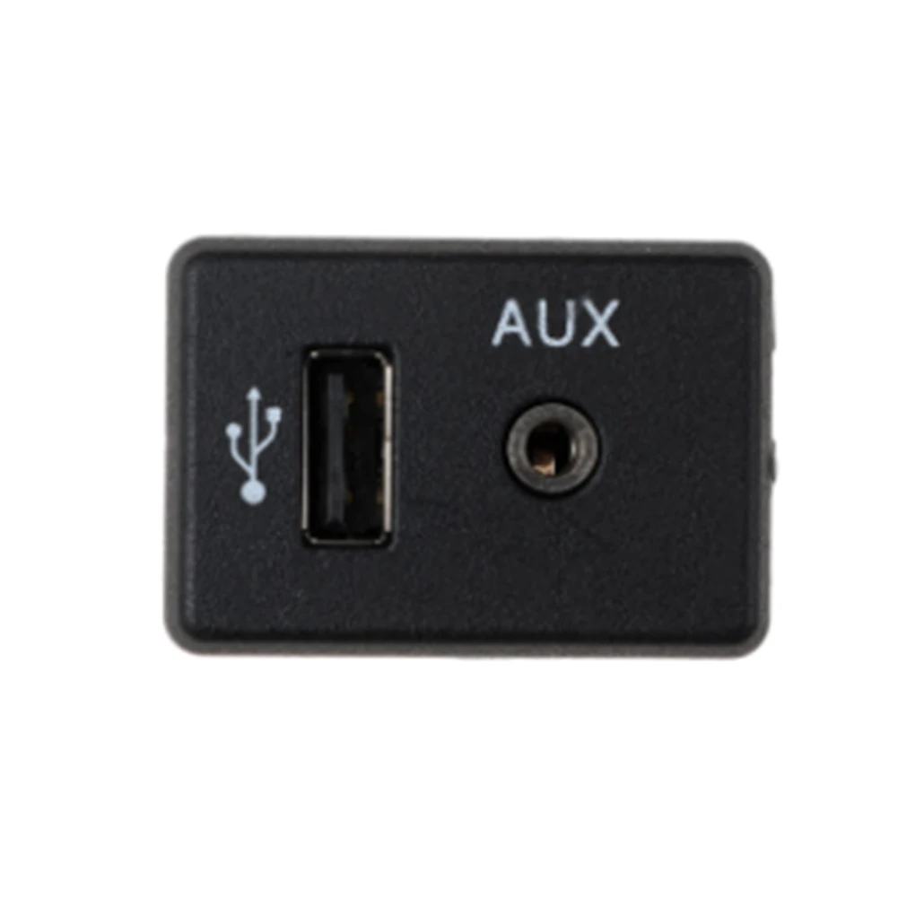 

AUX Input Port Audio Socket Anti-corrosion Auxiliary Center Console Easy Installation Non-deformable Plug And Play