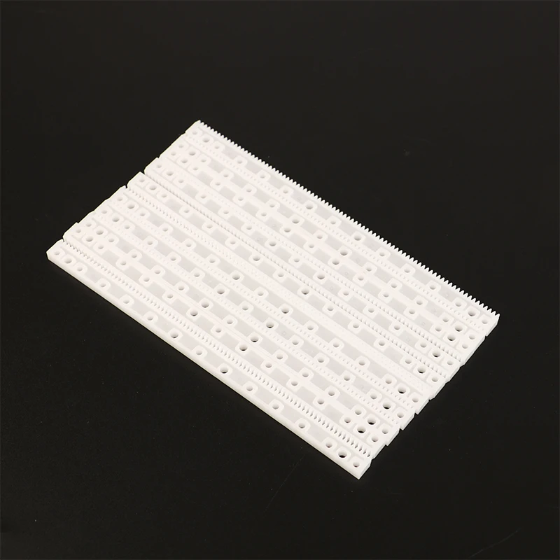 7X4X125MM Plastic Gear Rack Drive Sprocket Synchronous Wheel Toy Accessories 0.5 Mold Rack Plastic Tooth Type Track Bar