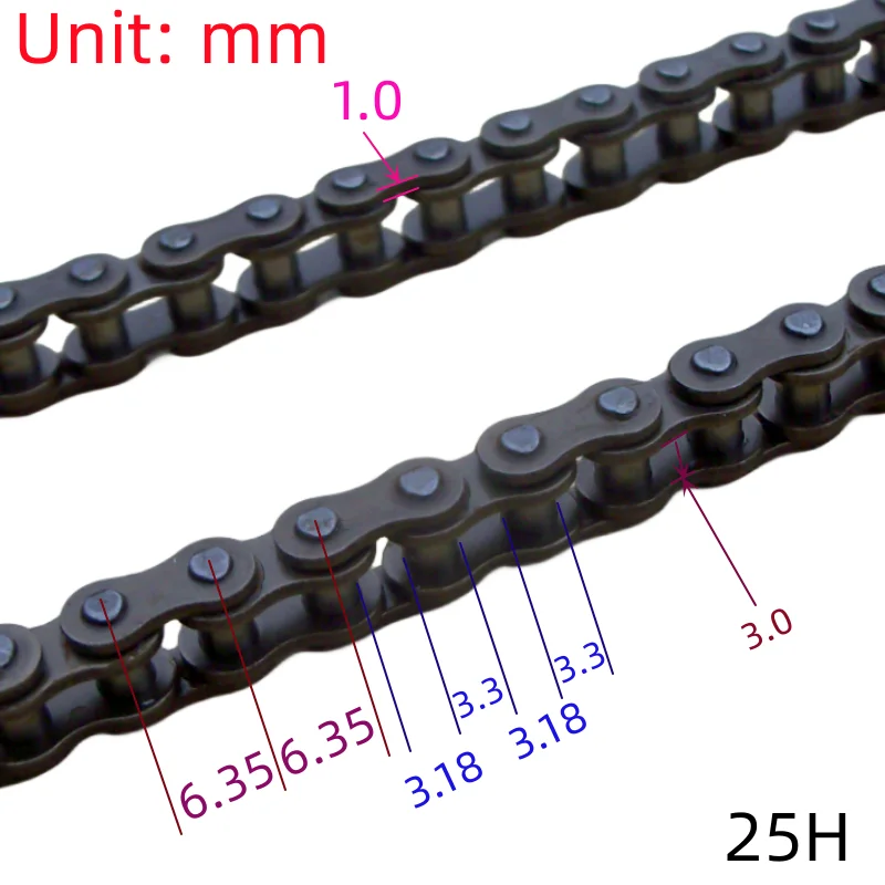 WY125 is suitable for Wuyang Honda CB150 25H 98L XL75 80S XR 100R CT90 CRF motorcycle small chain timing gauge chain timing gear