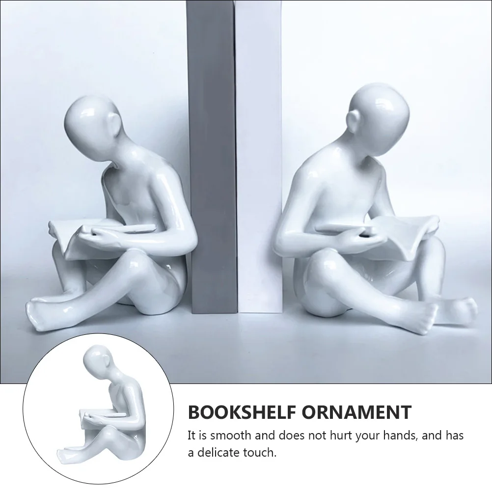 

Desktop Bookend Ornaments Child Decor Material Synthetic Resin Bookshelf Decorations