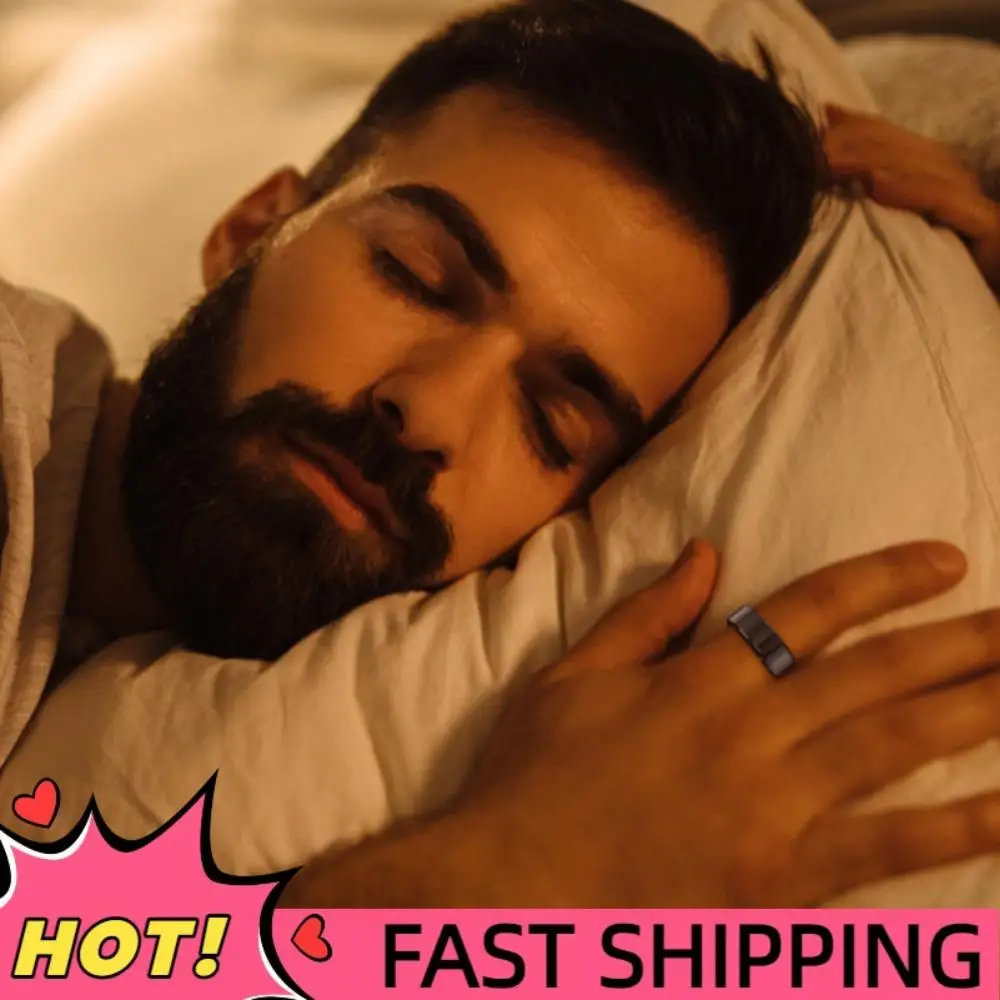 

R02 Smart Ring Fitness Tracker Ring IP68 & 5ATM Waterproof Heart Rate Tracker Multi-sport Modes Wearable for Android for IOS