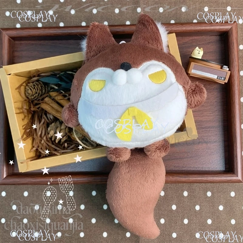 Love And Deepspace Hat Cute Furry Prop Doll Plush Halloween Birthday Gifts Cosplay Ao Yin Valko Wolf NO.1 Kawaii Animal NUNU view 4