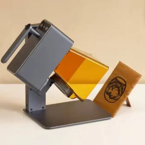 

Portable Air-Cooled Laser Marking Hine Easy-To-Operate Pocket-Sized Printer For Plane Rotary Engraving Feeltek New PLT