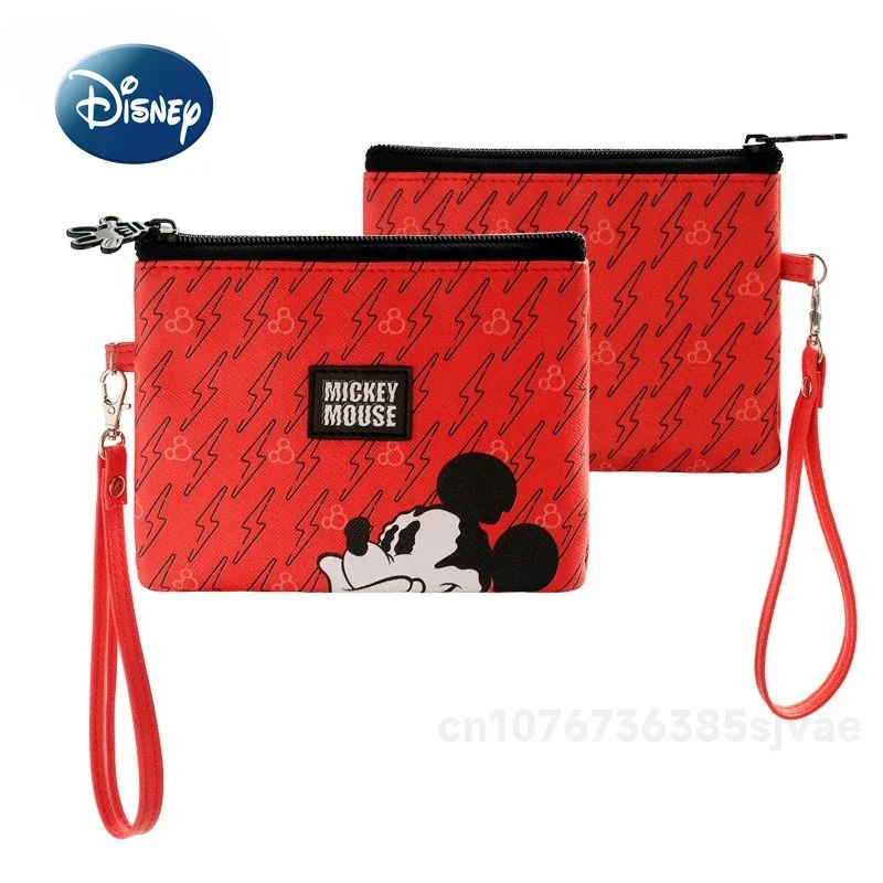 Disney Mickey New Portable Cosmetic Bag Multi-function Storage Cosmetic Bag Large Capacity Leisure Travel Storage Toiletry Bag