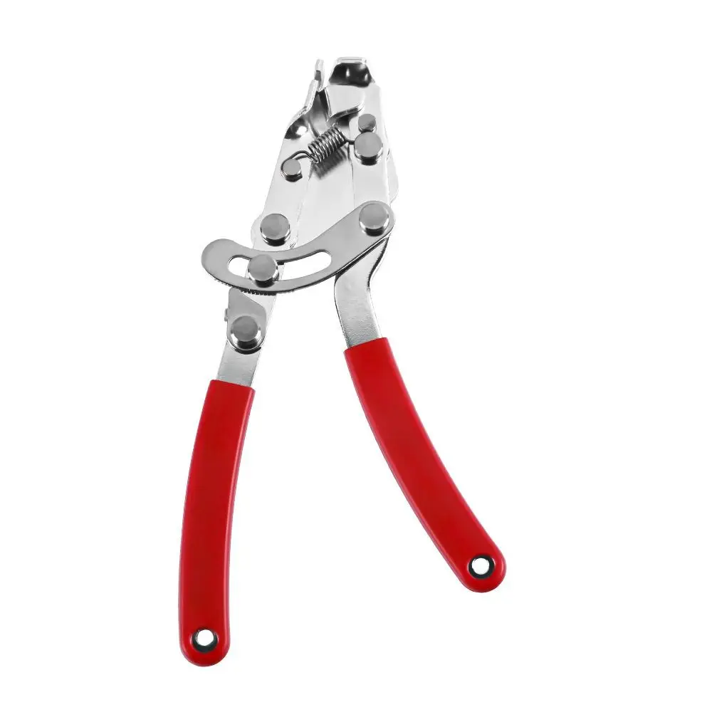 Durable Carbon Steel Bike Inner Cable Puller Red Plated Brake Cable Stretcher Pliers Tension Puller Pliers