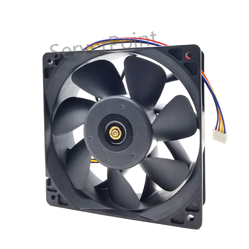 Original for Delta QFR1212GHE QFR1212GHE-PWM 4P 12V 2.7A 12038 Server cooling fan 120*120*38mm for Bitcoin Miner