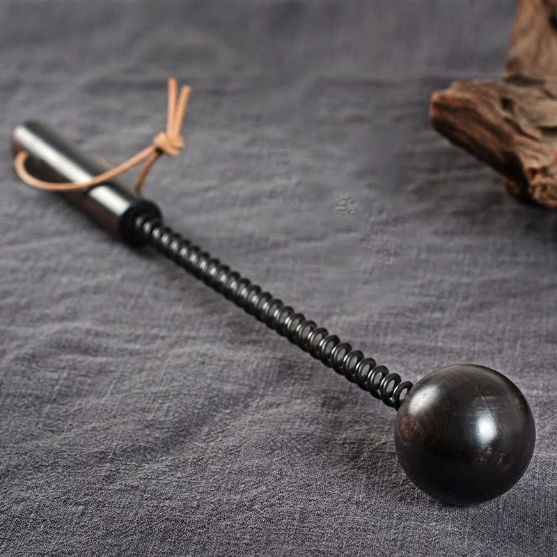 

Purple Sandalwood Waist Massage, Pounding, Elastic Acupoint Tapping Stick, Outdoor Portable EDC Tool