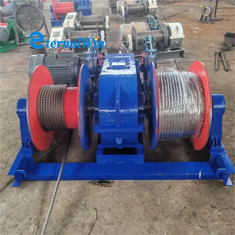 High-Speed Electric Winch Horizontal Cable Pulling Electric Winch 5ton Capacity