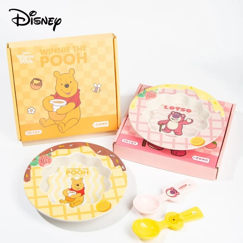 

Disney Fashion High Quality Ceramic Cute Cartoon Winnie the Pooh Rice Bowl Home Creative High Temperature Resistant Tableware