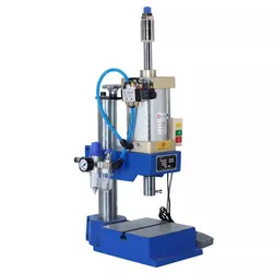 800KG Vertical Pneumatic Punch Press 500KG Column Manual Pneumatic Punching Machine Adjustable Force Single Column Air Press