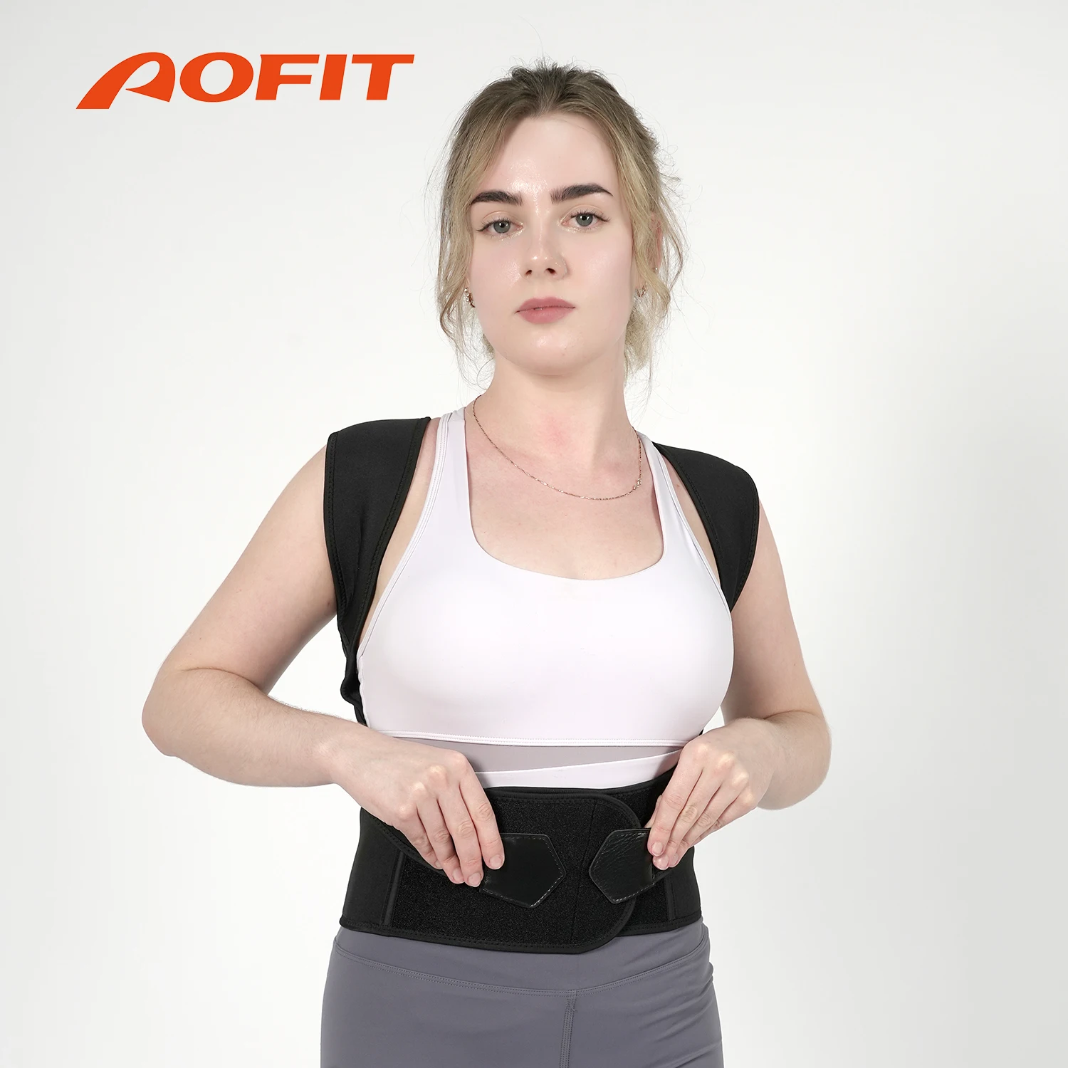 Posture Corrector for Women and Men, Adjustable Shoulder Posture Brace, Back Straightener Posture, Used for Middle Upper Spine