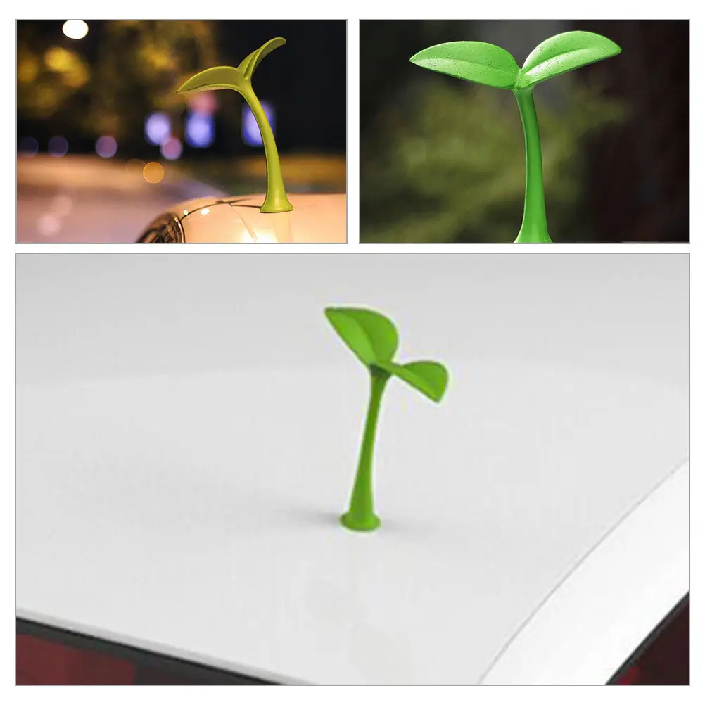 

Three Dimensional Car Stickers Sprout Decals Roof Exterior Decor Vehicle 3D Non Fading Design Car Decoration Motorcycle Truck