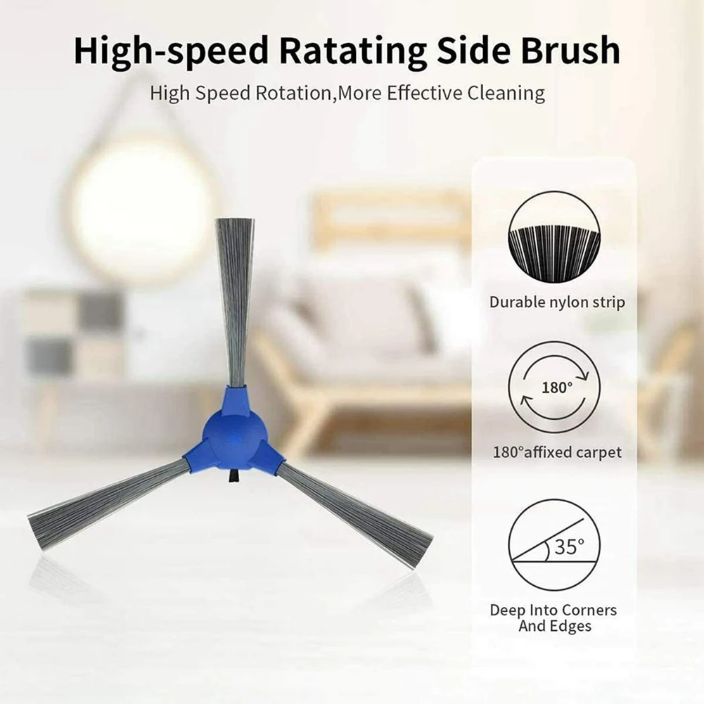 روبوت شفط الغبار لـ Robovac 11S ، Bagotte Bg600 ، Imatine C800 ، Deenkee Dk600 ، فلتر ، فرشاة جانبية رئيسية