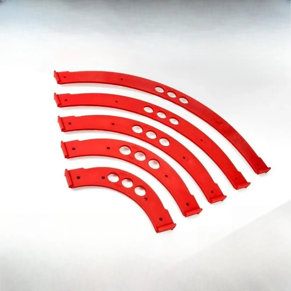 1pcs Woodworking Router Template for Arc Shapes - Wardrobe Wood Panel Corner Tool Semi-Circle Jig Rounding Tool