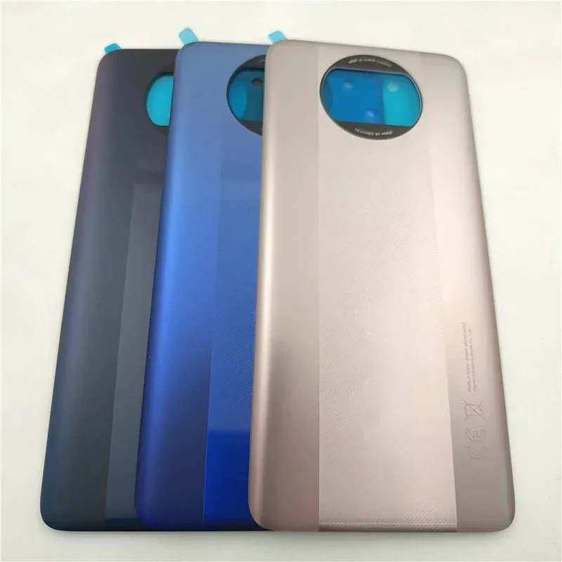 

Крышка батарейного отсека, задняя панель, задний корпус, замена для POCO X3 Pro M2102J20SG, крышка батарейного отсека, запасные части