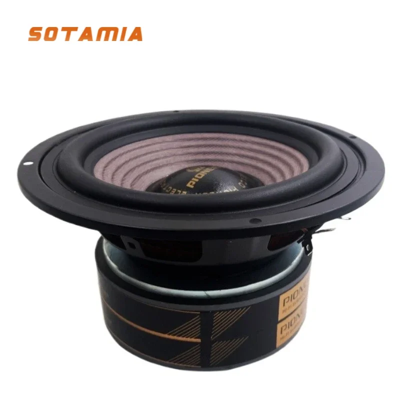 

SOTAMIA 1Pcs 6.5 Inch 200W Subwoofer Power Speaker 8 Ohm 35 Core Passive Speaker Subwoofer Home Hifi Music Bookshelf Loudspeaker