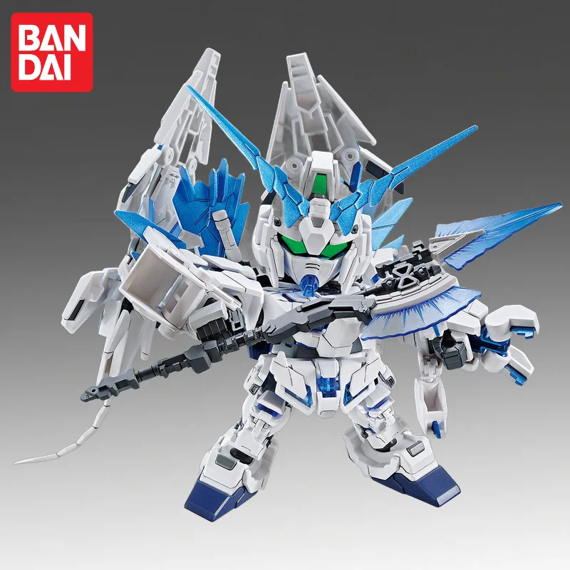 

In Stock Bandai Original Bb Gundam Unicorn Gundam Action Figure Model Doll Brand New Boxed Anime Characters Toys Model Garage