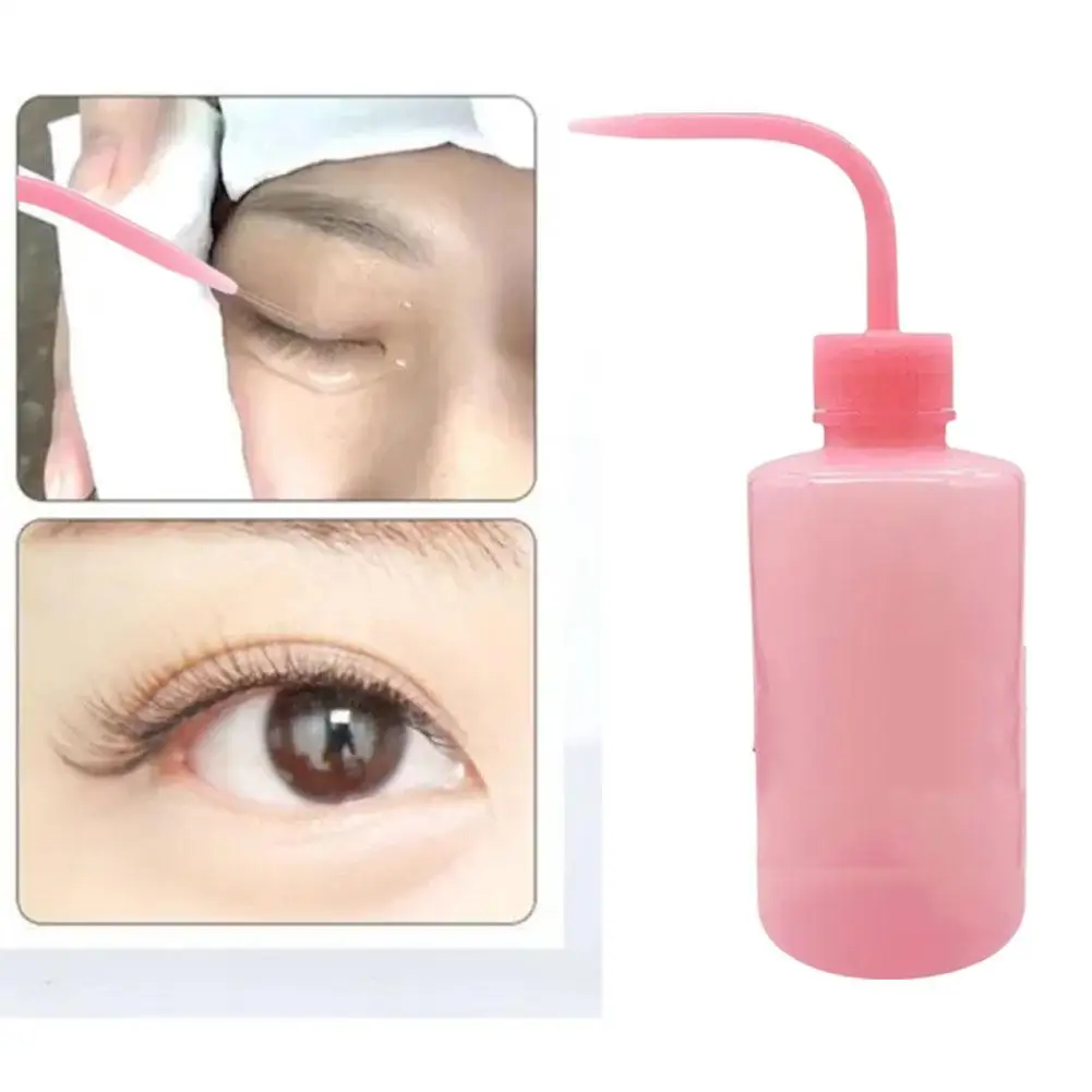 Wasch flasche für Wimpern verlängerung 250ml Wimpern Reinigung Wasch flasche zum Pfropfen von Make-up-Werkzeugen Wimpern verlängerung zubehör