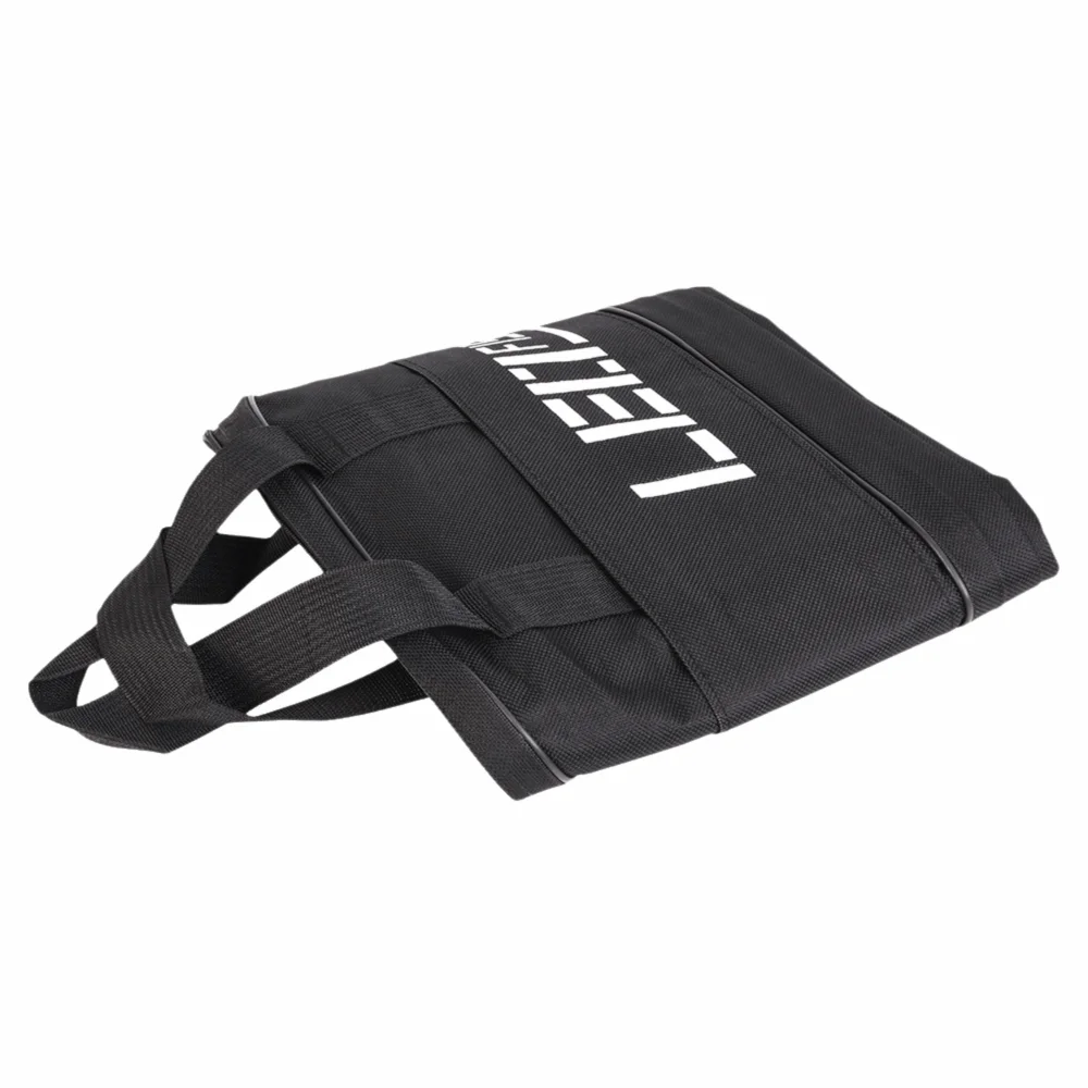 2 Layers Fishing Rod Bag 420D Oxford Folding Fishing Tackle Bag with Adjustable Shoulder Strap Fishing Storage Bag