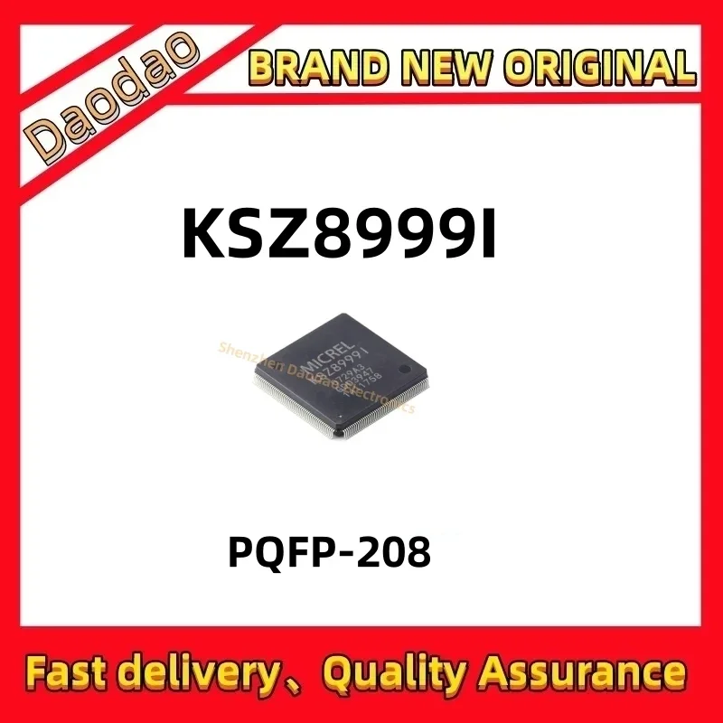 

Quality Brand New KSZ8999 package QFP-208 KSZ8999I Ethernet IC Communication Network IC chip