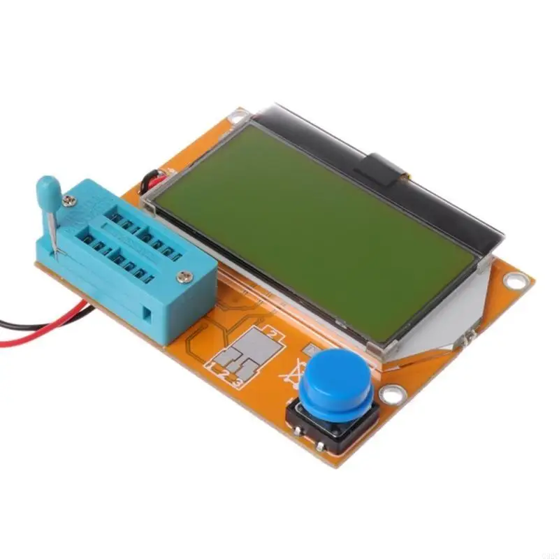 

G92C 9V LCD Цифровой транзисторный тестер LCR-T4 Meter 12864 емкость подсветки