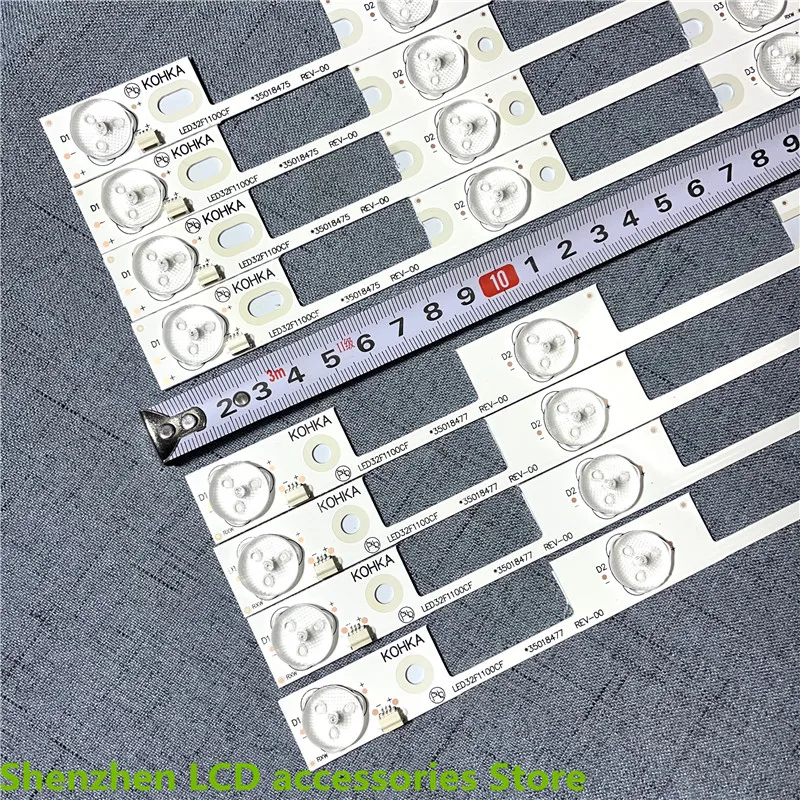 32 인치 Konka LED32F1100CF LED32E330C LED32F1170CF 35017517 35018475 35018477 35018476 35018478 라이트 바 3V
